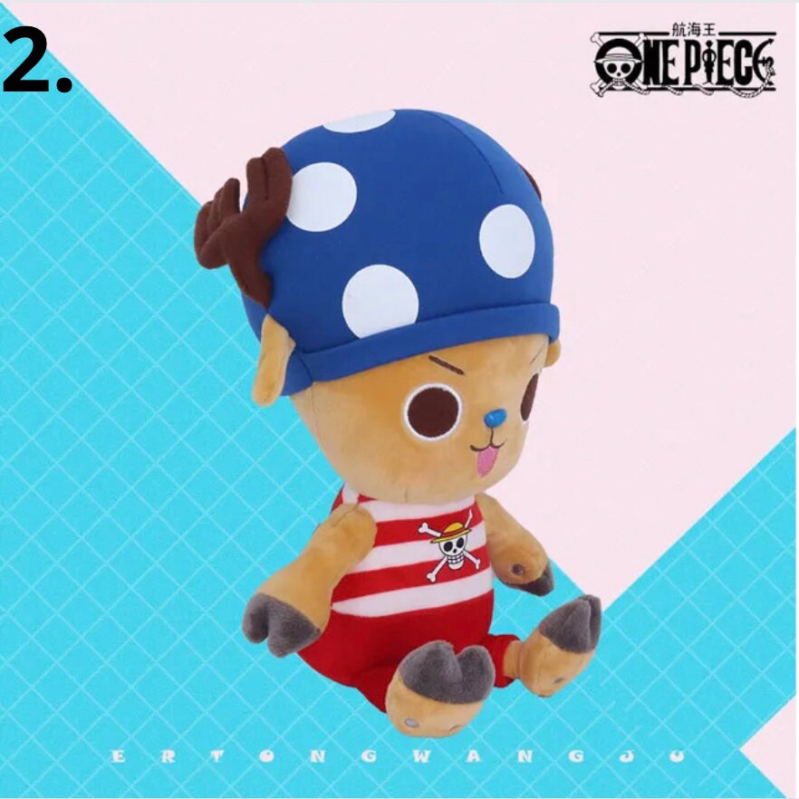 One Piece Anime Toy Tony Chopper Plushie L Anime Soft Toys Etsy