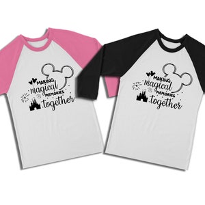 Family Matching Shirt, Mickey & Minnie Mouse Tee, Disney Couples Apparel, Honeymoon T-Shirt image 6