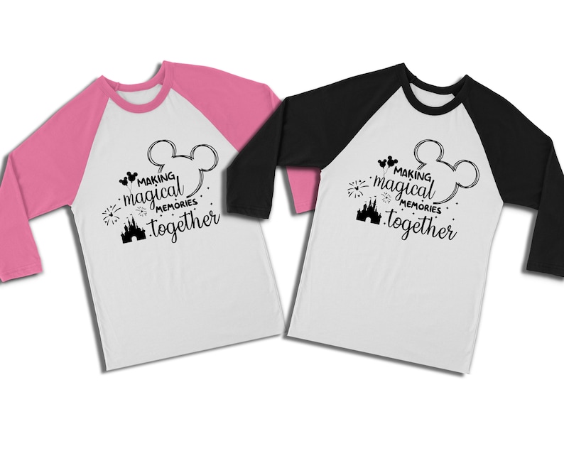 Family Matching Shirt, Mickey & Minnie Mouse Tee, Disney Couples Apparel, Honeymoon T-Shirt image 6