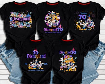 Disneyland Resort Shirt, Disney 70th Anniversary Shirt, Disney Celebration, Disney California Shirt, Disney Family Trip Shirt, Mickey & Co