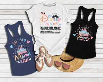 Camiseta In My Mama Era, camiseta Disney Mama, la mejor camiseta de la historia, mamá todo el día, todos los días, regalo para el día de la madre, regalo para mamá, camiseta sin mangas para mujer