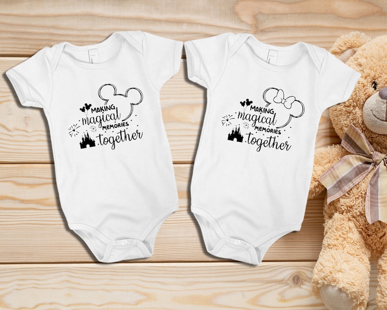 Family Matching Shirt, Mickey & Minnie Mouse Tee, Disney Couples Apparel, Honeymoon T-Shirt image 7