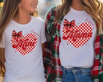 Matching Mama & Mini Tshirt Set, Mommy and Me Outfits, Cute Mom and Daughter Shirt, Mothers Day Shirt, Gift for Mom Shirt, Gift for Daughter