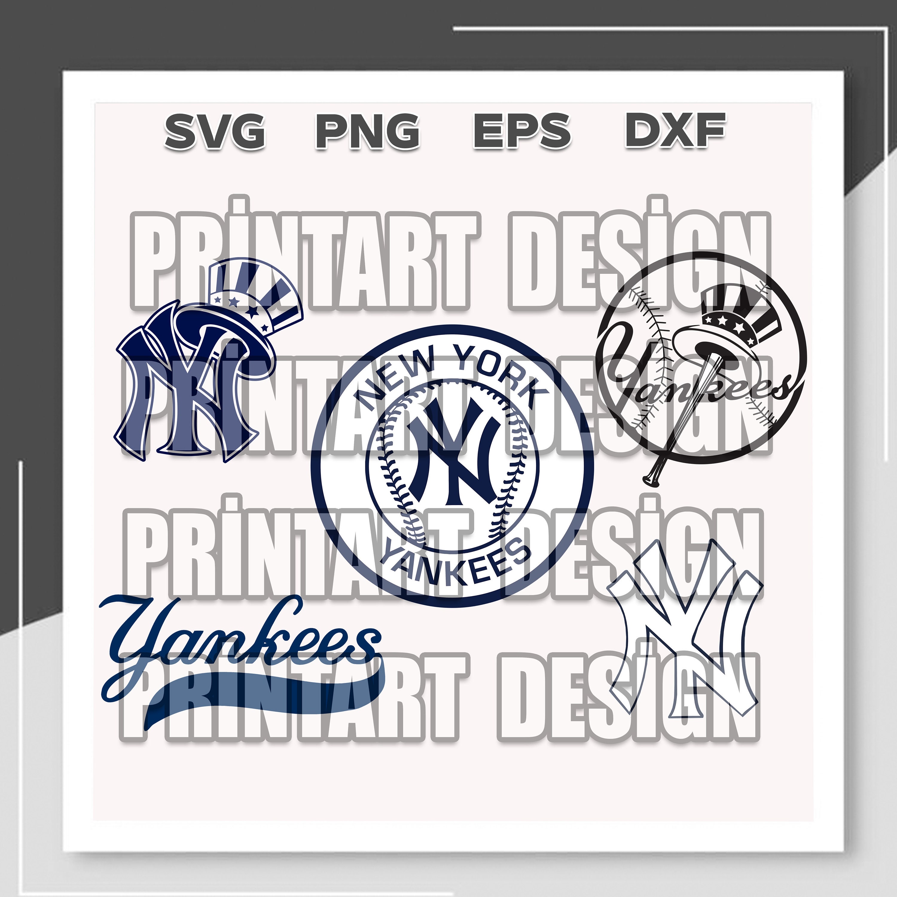Printable DIY Mickey Mouse New York Yankees baseball Iron on transfer  digital image clipart INSTANT DOWNLOAD