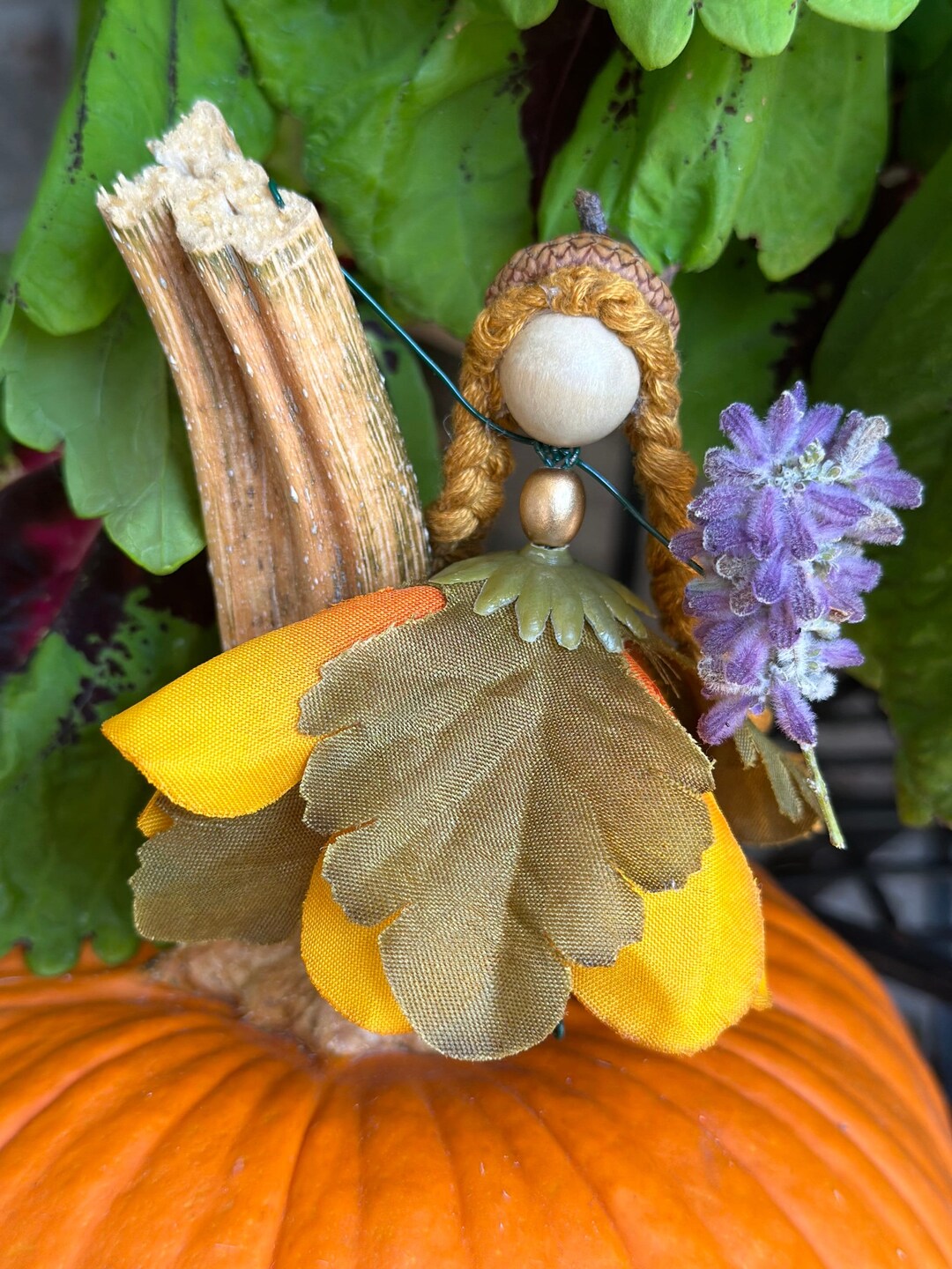 Flower Fairy Doll Craft Kit Freya the Forest Oak Fairy DIY Etsy