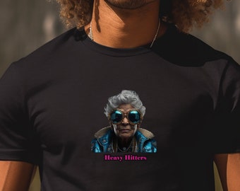 Camiseta de manga corta para hombre. Grandes bateadores de las canchas de tenis y pickleball. Gráfico divertido que destaca, regalos para abuela, abuelo.