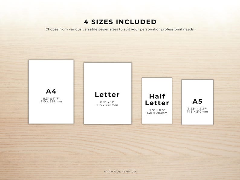 Bill Tracker Printable: Monthly Budget Planner - A4, A5, Letter Sizes ...