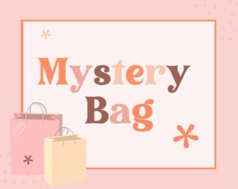Handmade Crochet Plushie Mystery Bag