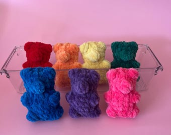 Gummie Gummy Bear Plushie Friend Gift for Her Gift for Him Christmas Gift for Child