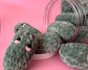 Emotional Support Pickle with Card Various Sizes Crochet Christmas Gift
