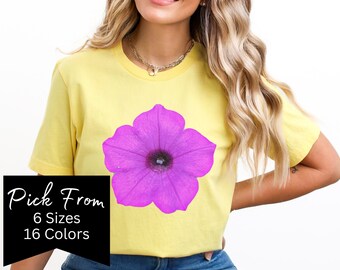 Camisas de flores Camisa estética de flores silvestres Camisas minimalistas florales botánicas para mujeres Camisa botánica Camisa para amantes de la naturaleza Camisa para damas