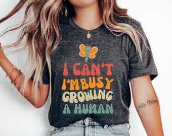 Camiseta divertida para mamá Camiseta divertida para embarazadas Camiseta para mamá Camiseta divertida para mamá Regalo de embarazo para ella Nueva mamá Anuncio de embarazo Camiseta para mamá