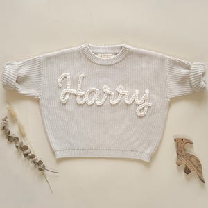 Personalisierter Baby Pullover: Erster Geburtstag Outfit
