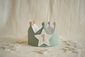 Number and Star Custom Linen Crown for Kids & Children's Birthday, Personalized Gifts, Keepsake for First Birthday Party, Special Occasions product logo