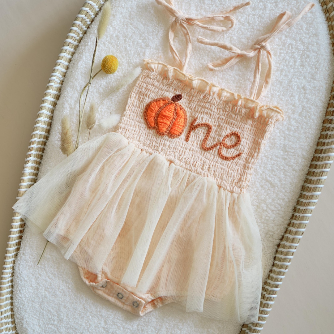 Birthday Embroidered Romper