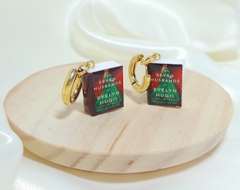 Personalized Book Earrings