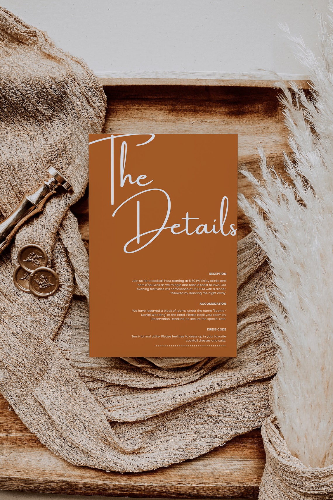 Pastel Color Wedding Invite Suite Template Editable & Printable Wedding