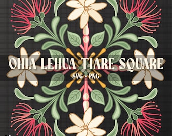 Class of 2025 Hawaiian Spider Lily Flower Lei Fabric Flower Lei