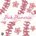 Seamless Pattern Plumeria Lei | Curve Floral Lei Png | Lei Svg Cut File | Lei Digital Download