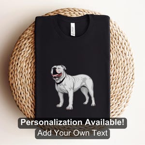 Pit Bull Shirt, Custom Shirt, Dog Lover Shirt, Pitbull Shirt, Dog, Cartoon Dog Design, Canine Shirt, Pit Bull Design, Terrier, Dog Shirt