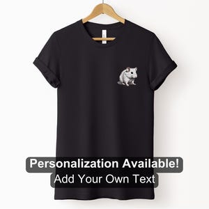 Hamster Pocket Design Shirt, Custom Shirt, Hamster Lover Shirt, Small Animal Shirt, Cartoon Hamster, Animal Shirt, Hamster Design, Rodents