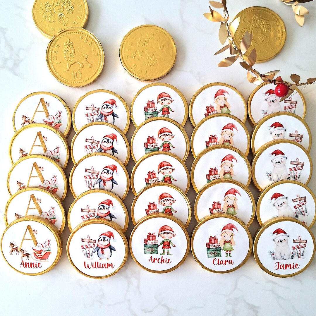 Stocking Fillers for Kids, Personalised Chocolate Gift for Christmas