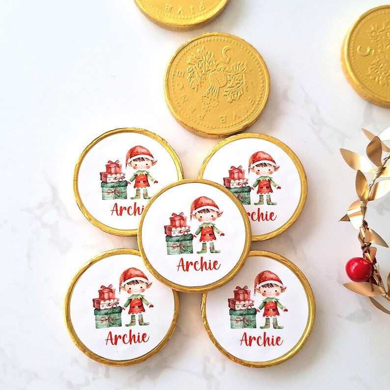 Stocking Fillers for Kids, Personalised Chocolate Gift for Christmas