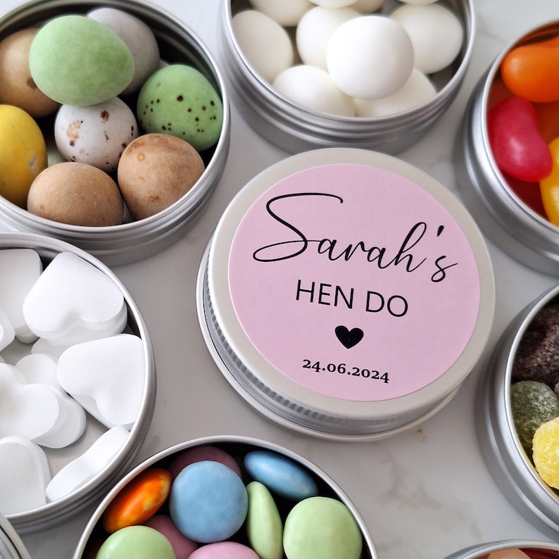 Personalised Hen Party Favours, Pre Filled Sweet Hen Do Favors, Sweet — free download