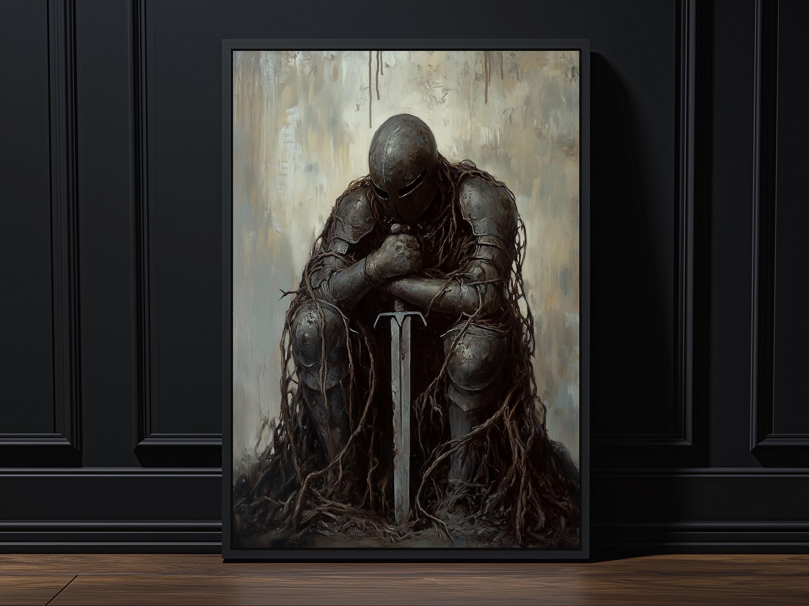 Fallen Knight Fantasy Art