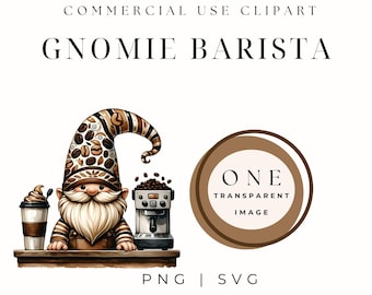 Coffee Lover kabouter clipart, schattige kabouters, aquarel koffie png, kabouter sublimatie ontwerp, espresso kabouters digitaal, kabouter ontwerp, koffiekopje