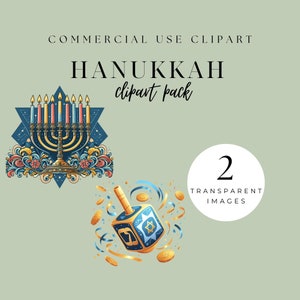 Hannukah Clipart, Chanukka, Dreidel, Menora, kommerzielle Nutzung, digitaler Download, png, 300 dpi, Sublimation, Scrapbooking, Kartenherstellung, Dekor