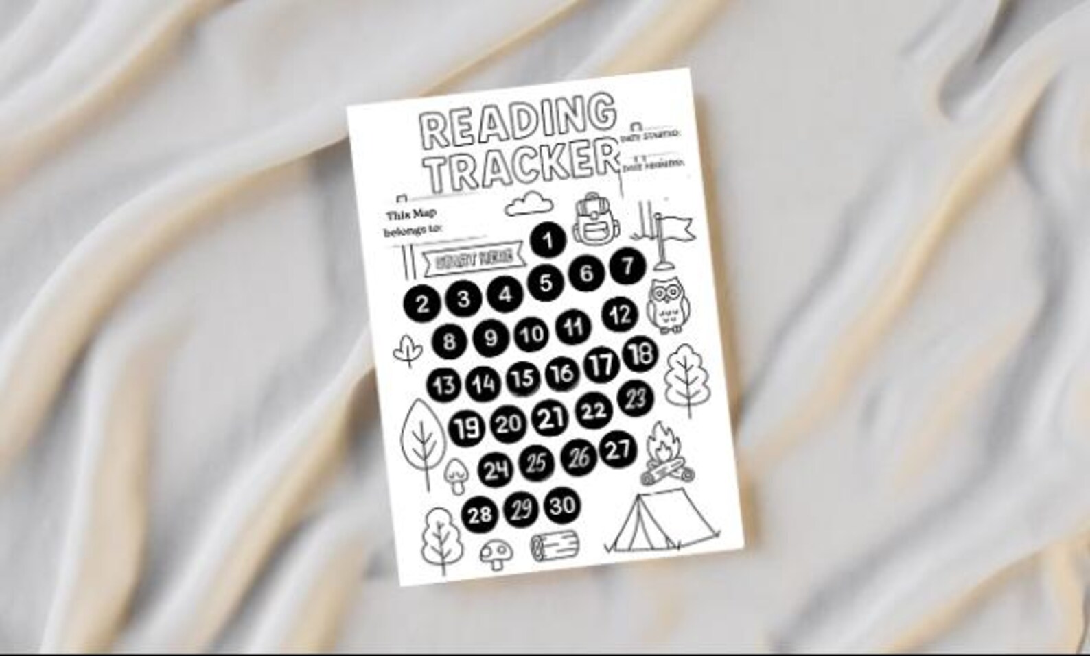 Kids Reading Tracker Printable, Homeschool Book Log (instant Download ...
