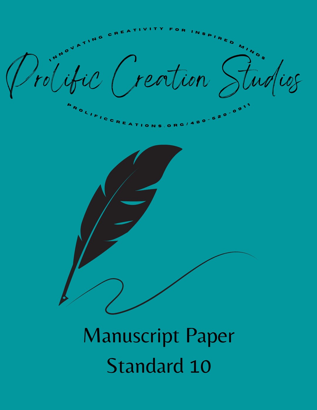 10stave Standard Staff Paper Vertical Notebook Etsy