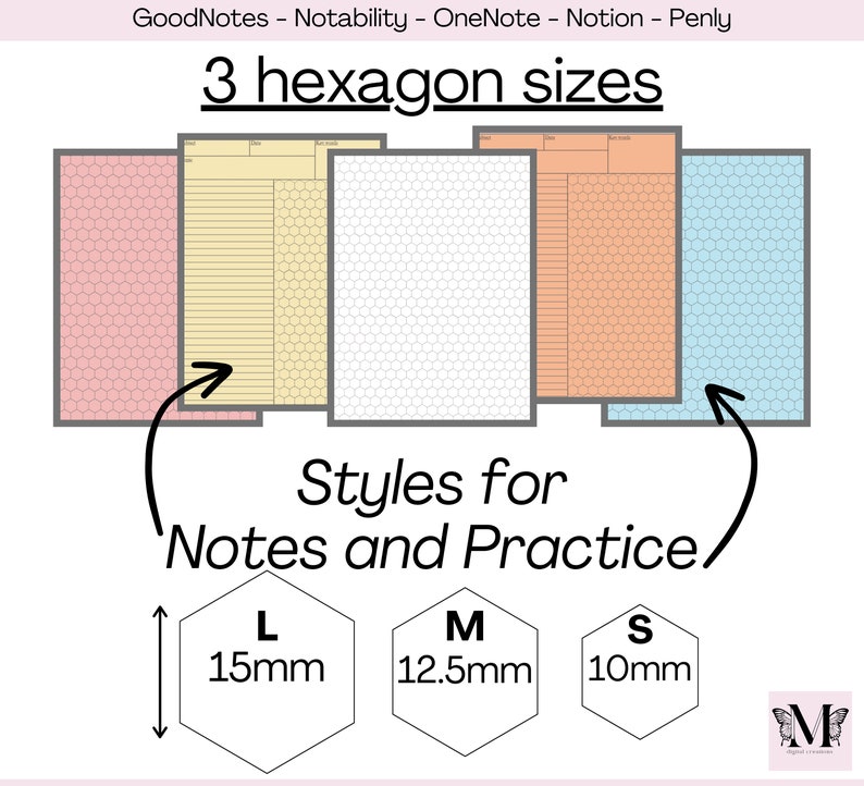 Digital Templates Ultimate Note-taking Pack - Ideal for Goodnotes ...