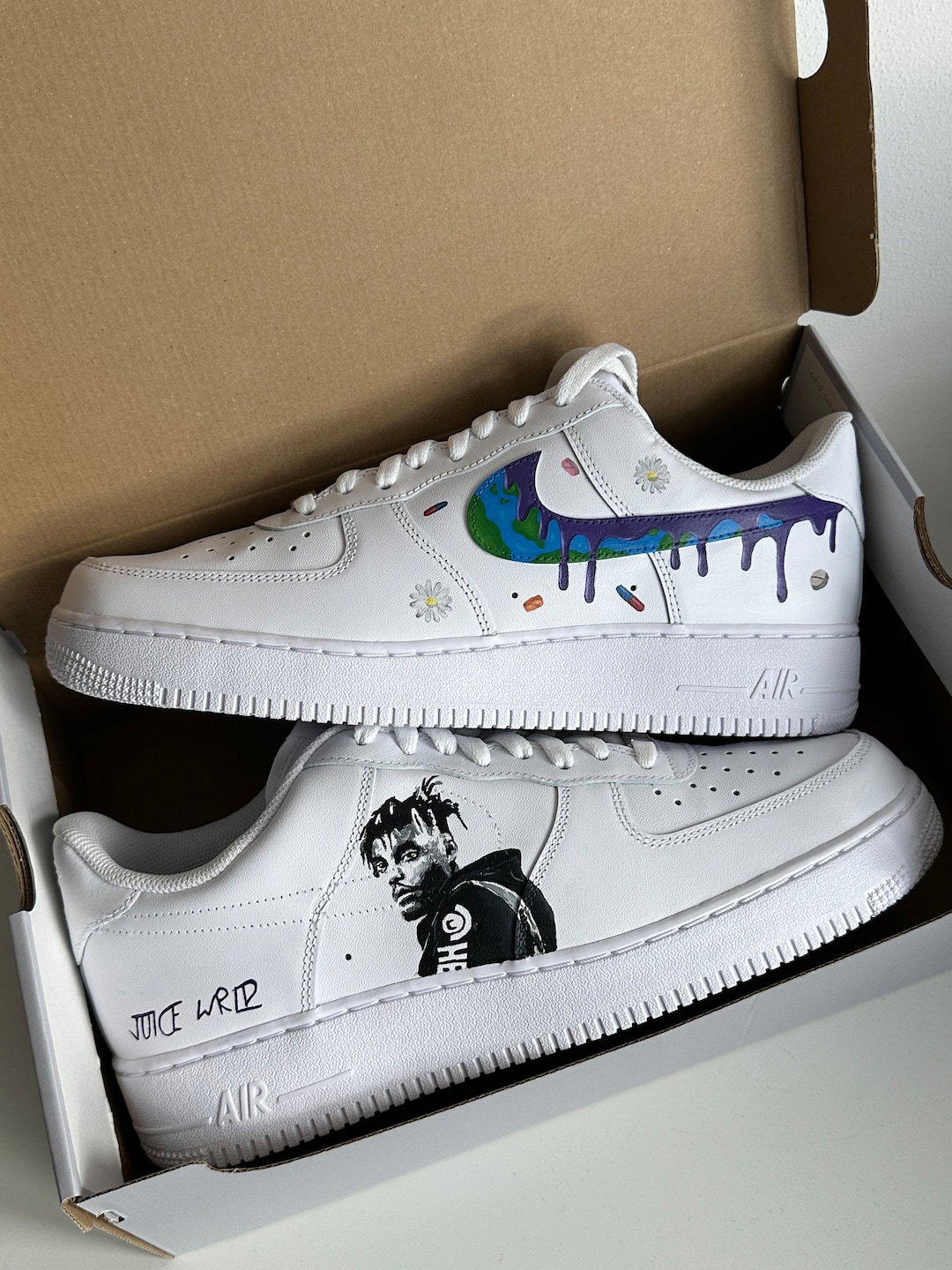custom juice wrld af1