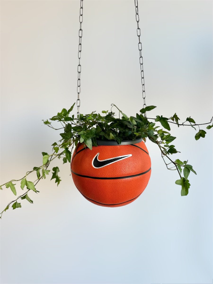 Handcrafted Orange Basketball Hanging Planter - 56cm Circumference - Etsy  Finland