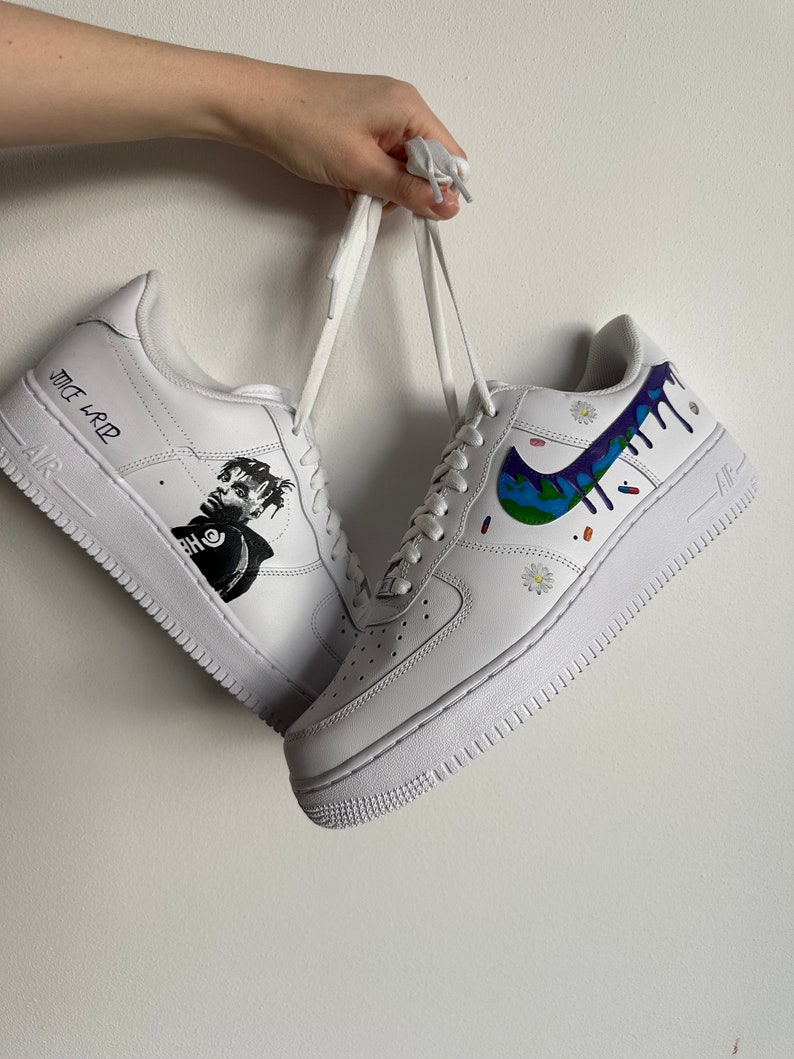 custom nike air force 1 juice wrld