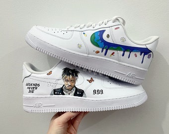 Juice WRLD Custom Nike Air Force Personalized Sneakers Custom Nike  AF1 Custom Juice Wrld Air force