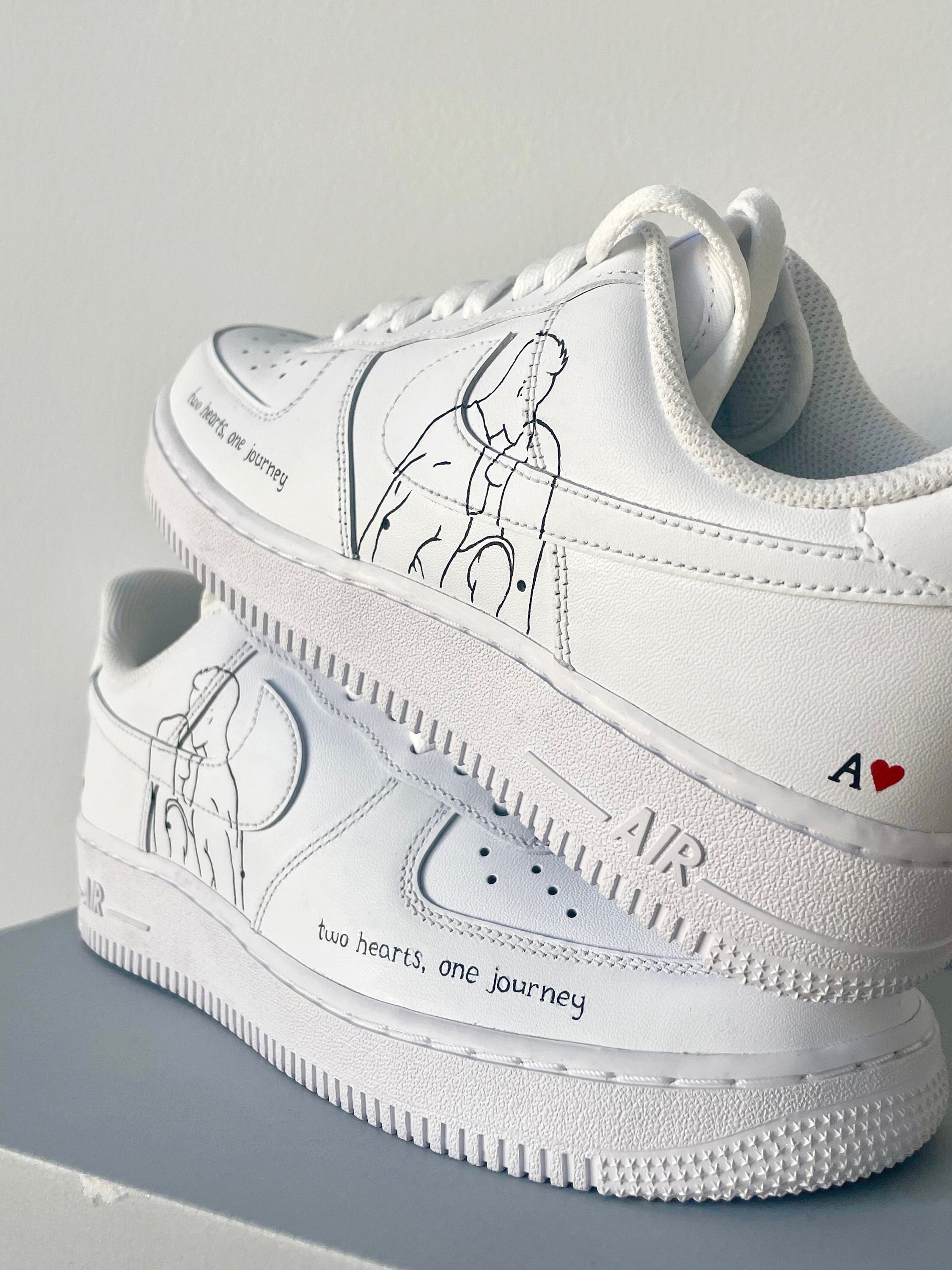 custom couple air forces