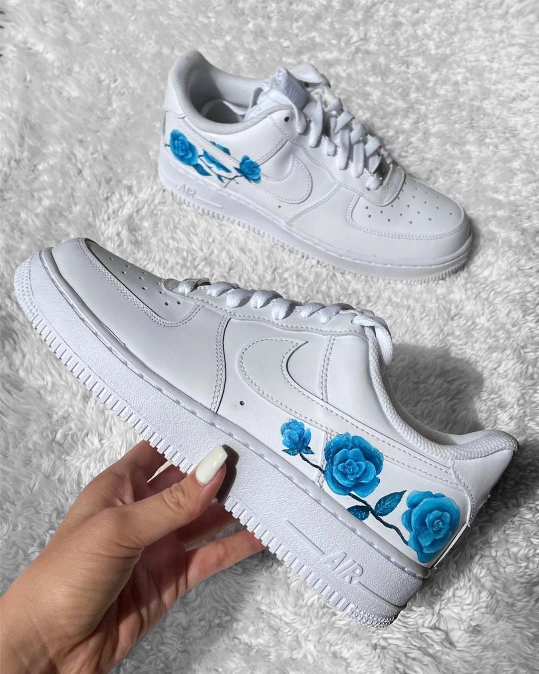 af1 with roses