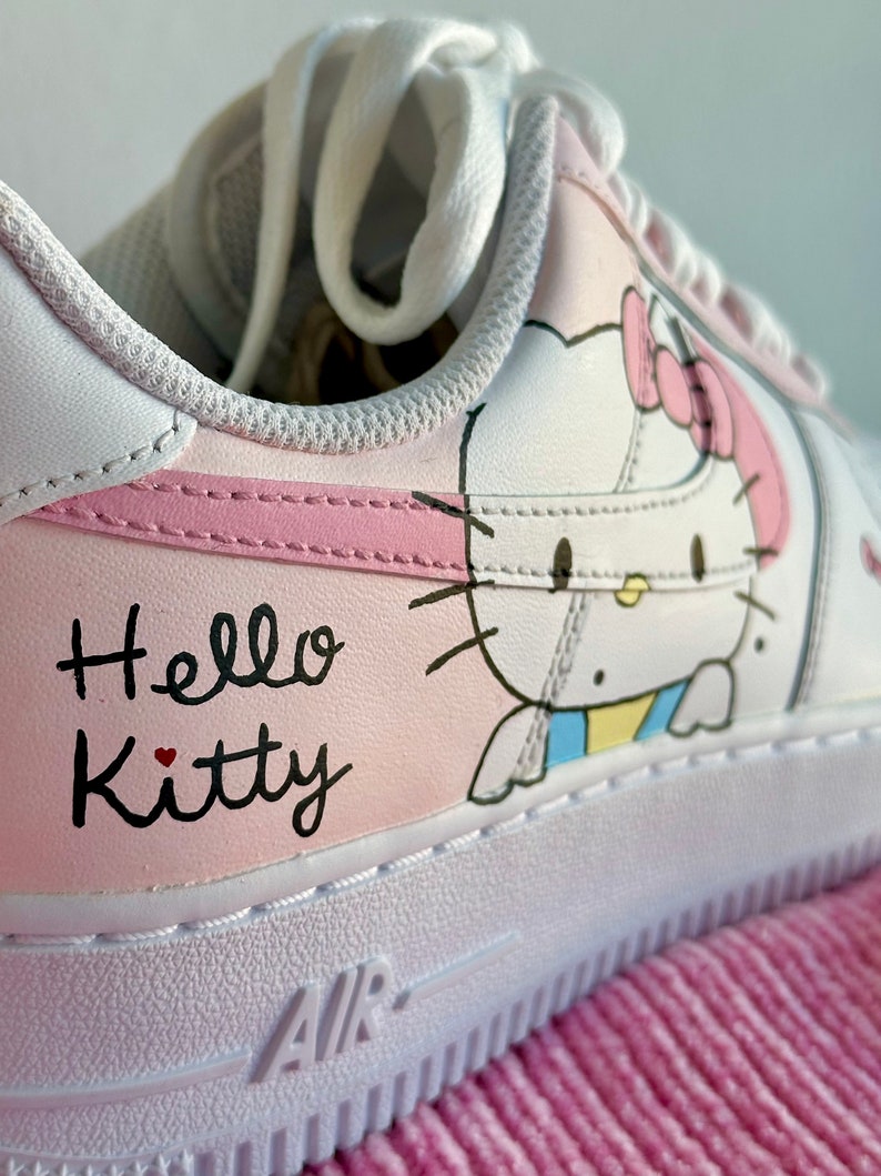 custom hello kitty air force 1