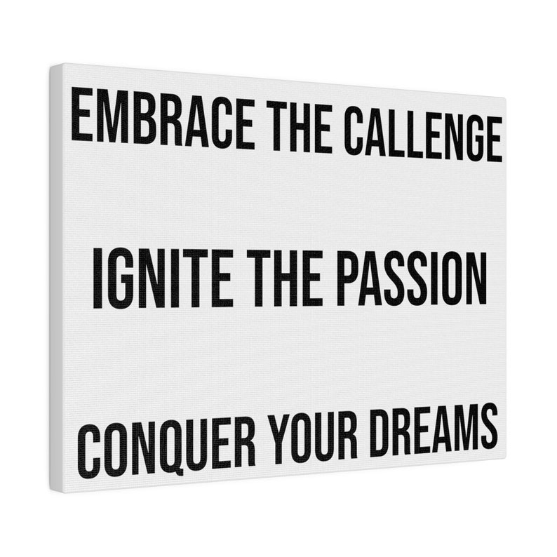 Motivational Wall Art & Decor Office Wall Art Inspirational Quotes Wall Art Etsy