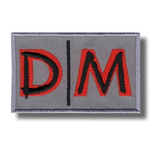 Depeche Mode Patch Badge Applique Embroidered Iron on f4bbd8