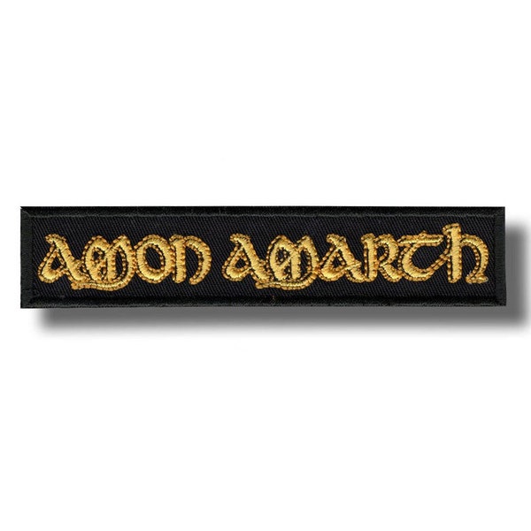 Amon Amarth Aufnäher Badge Applikation gestickt Aufbügler c7219e