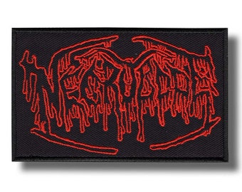 Necrobode Embroidered Patch Badge Applique Iron on  50a88a