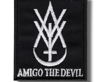 Amigo The Devil Embroidered Patch Badge Applique Iron on  b6467e