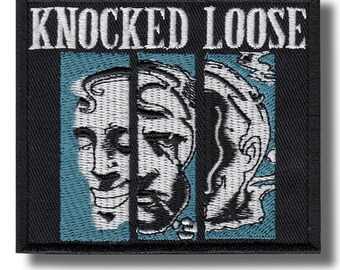 Knocked Loose Embroidered Patch Badge Applique Iron on  b67946