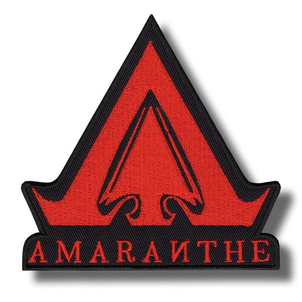 Amaranthe Embroidered Patch Badge Applique Iron on  398804