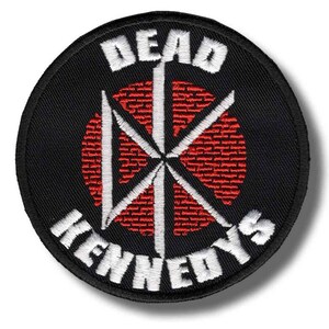 Dead Kennedys Patch Badge Applique Embroidered Iron on 1005e9