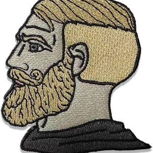 Chad Yes Meme Patch Morale Patch Meme Patch Hook and Loop 